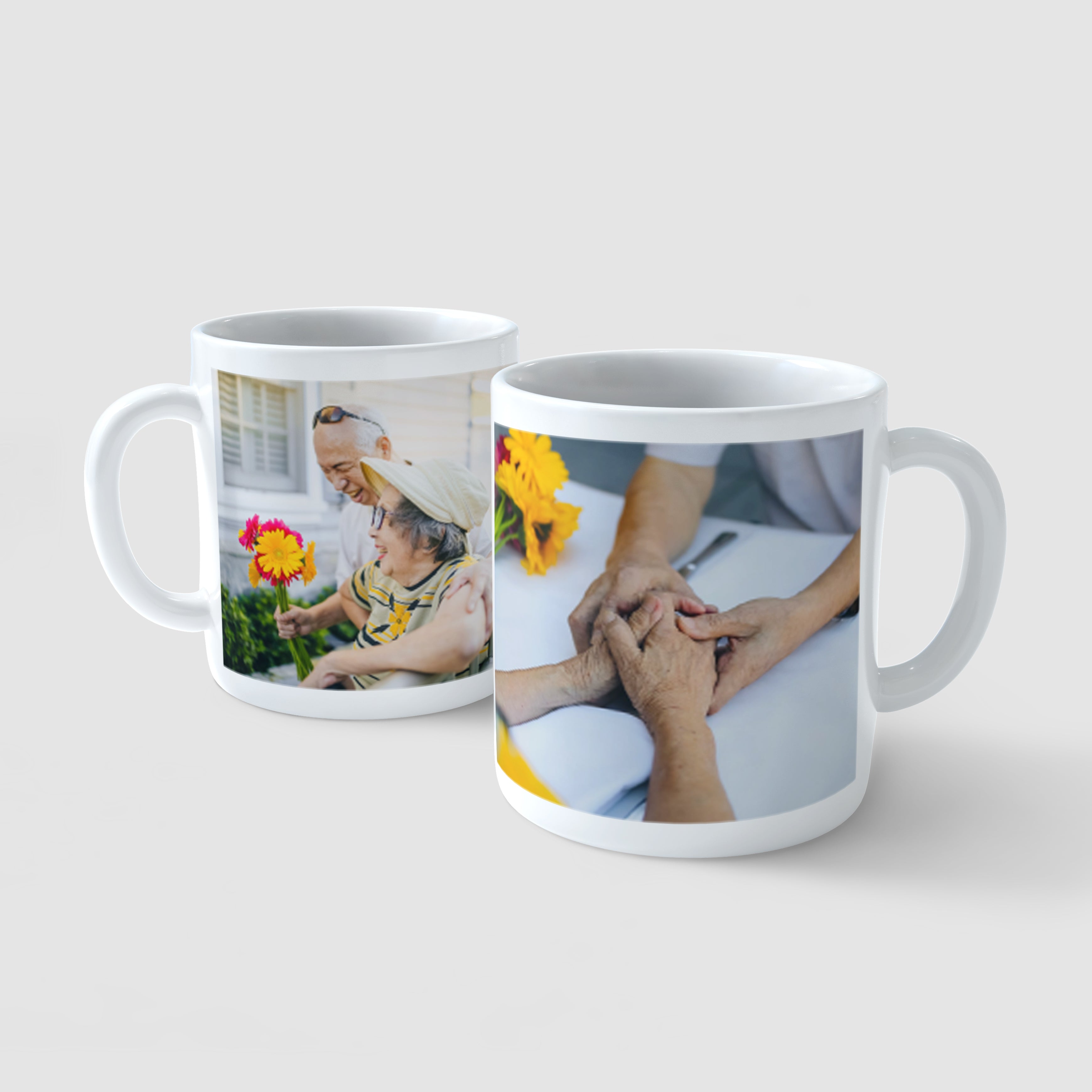 Two Photo Upload Mug