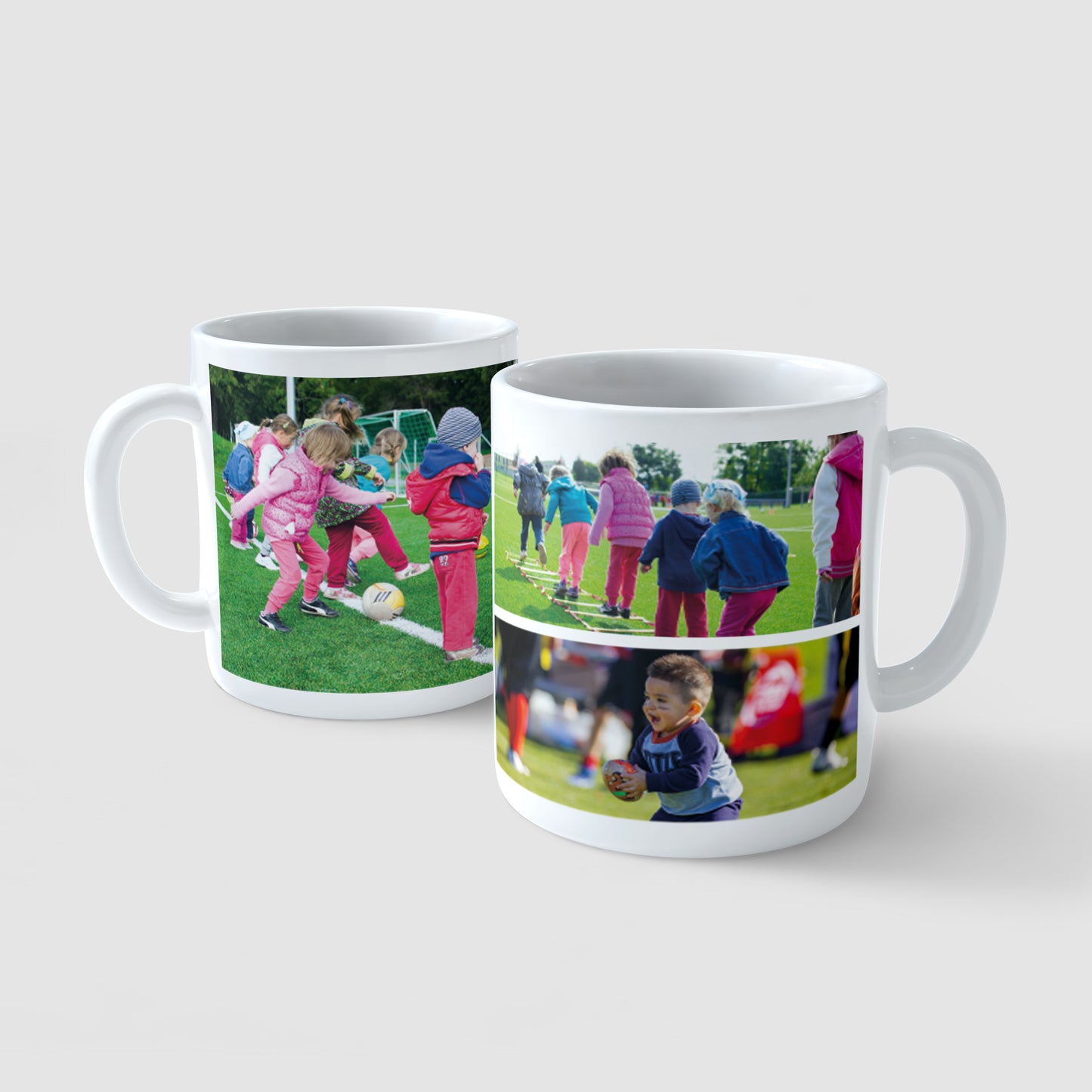 Three Photo Upload Mug