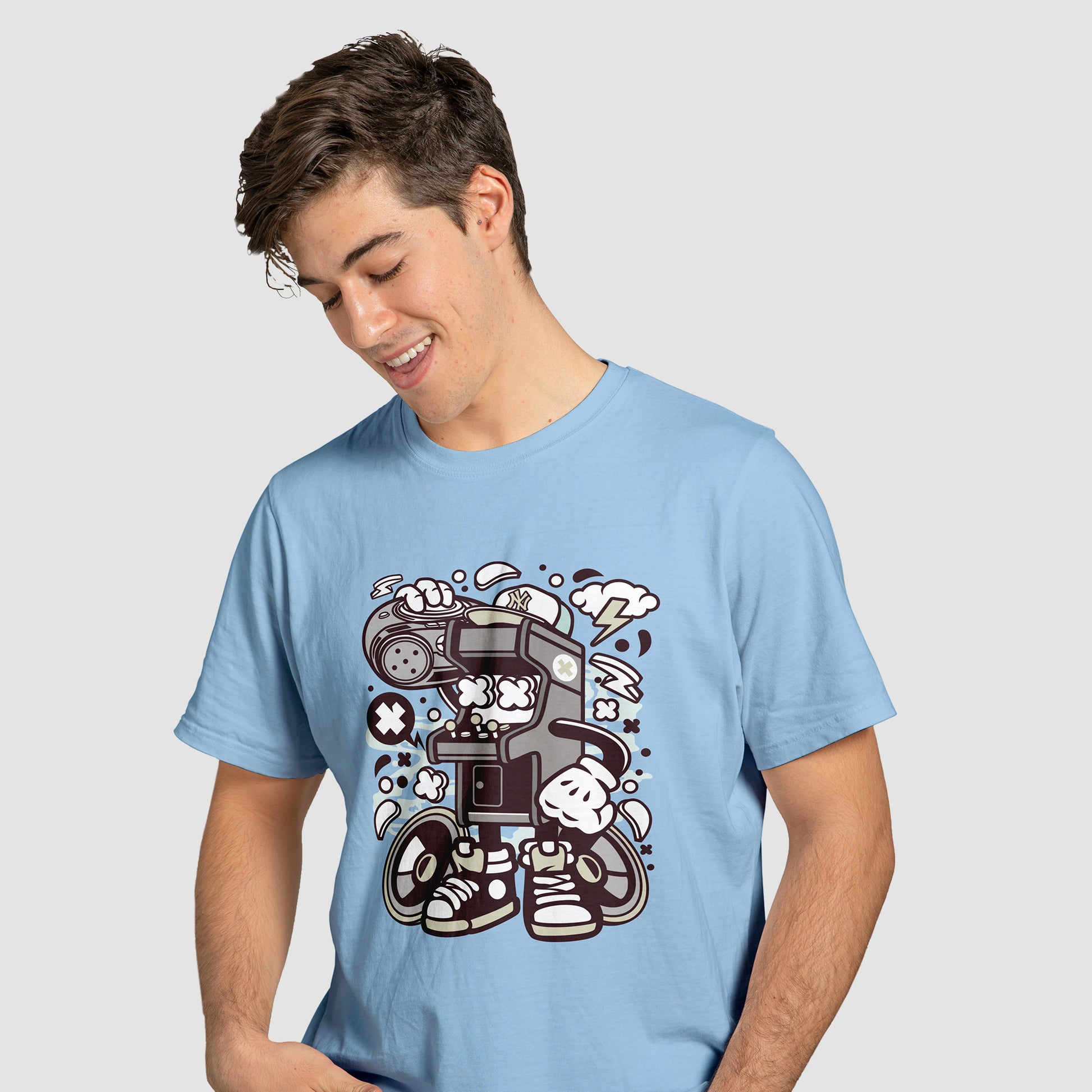 Cartoon Arcade - T-Shirt - Custom Gifts 