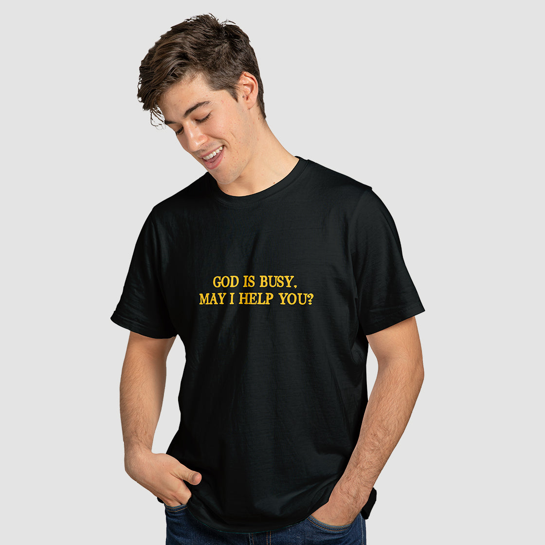 "God Is Busy" T-Shirt