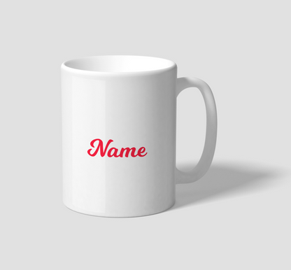 Personalised Valentines Mug