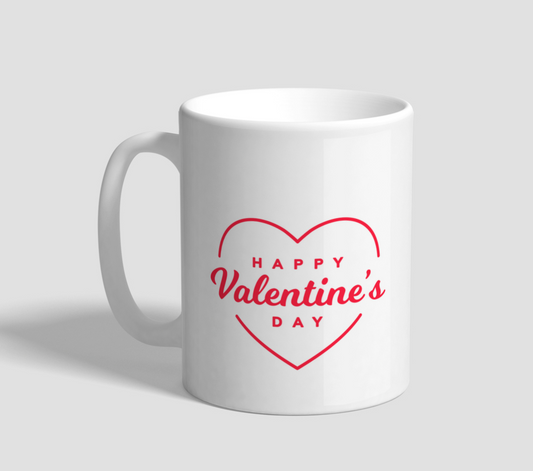 Personalised Valentines Mug