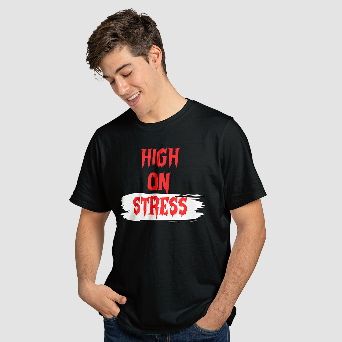 "High on Stress" T-Shirt