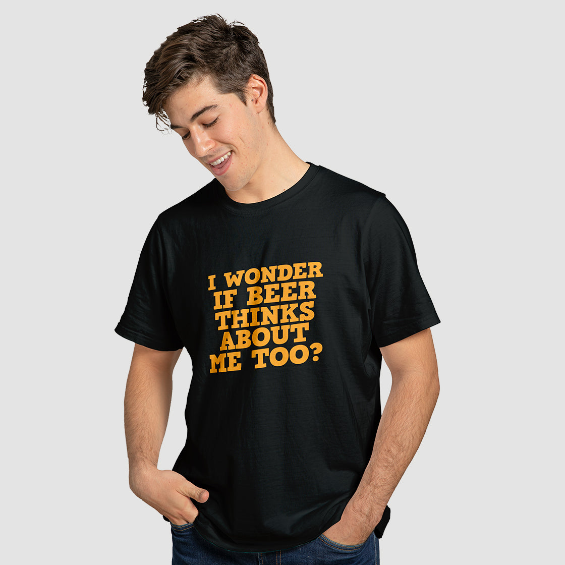 "I Wonder If Beer Thinks Of Me" T-Shirt