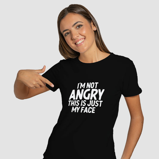 "Im Not Angry" T-Shirt