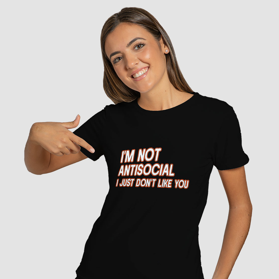 "Im Not Antisocial" T-Shirt