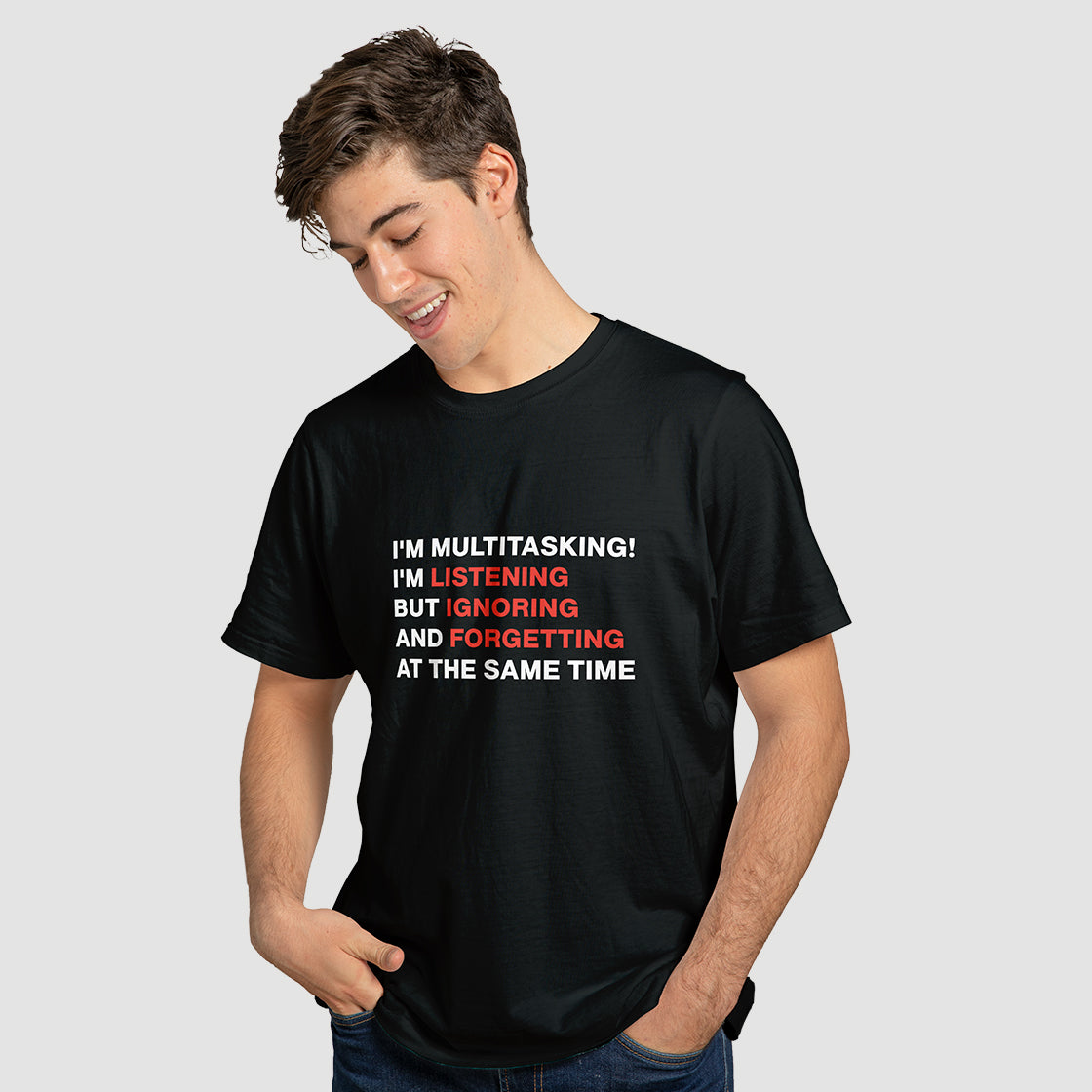 "Im Multitasking" T-Shirt