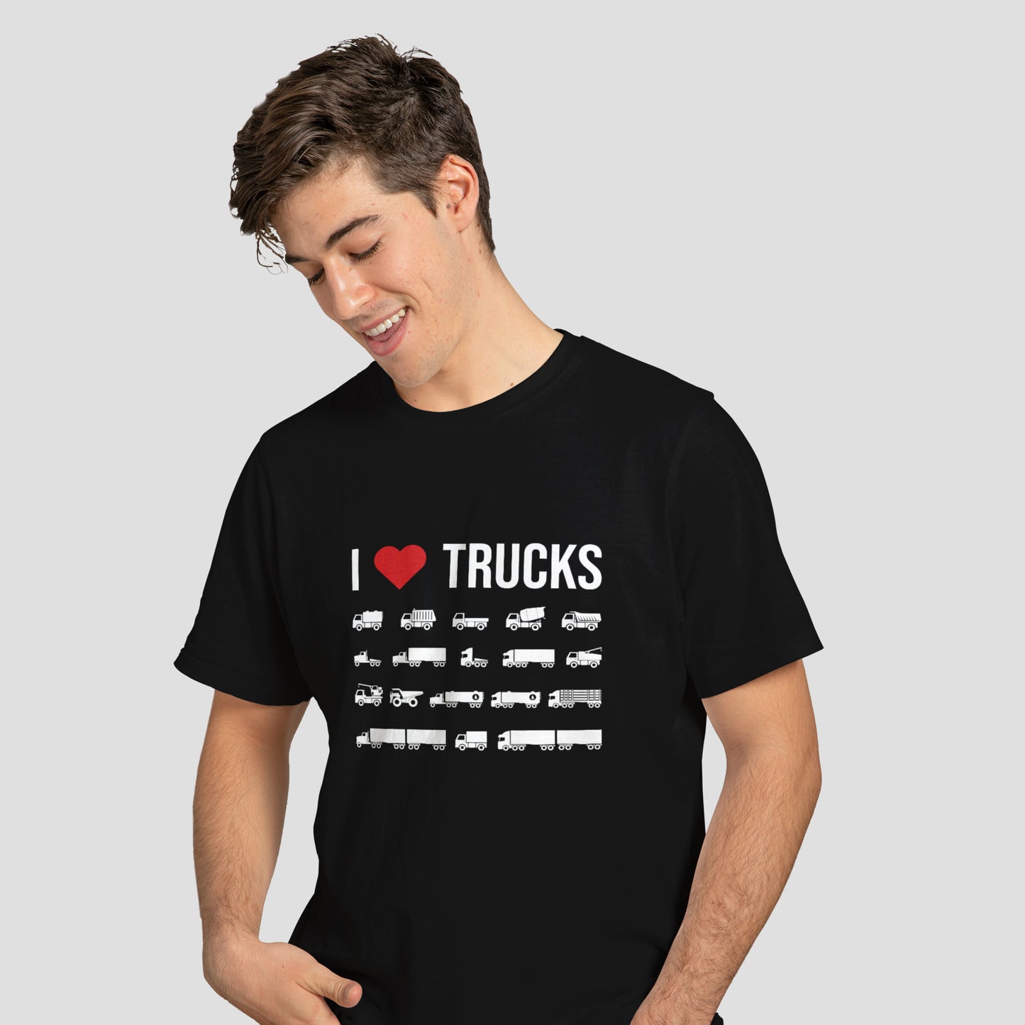 I Love Trucks - T-Shirt