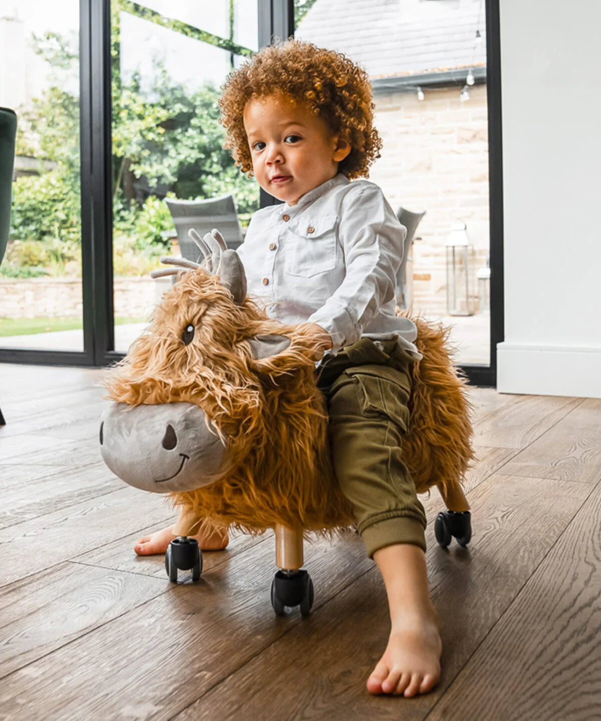 Hubert Highland Cow Ride On Toy