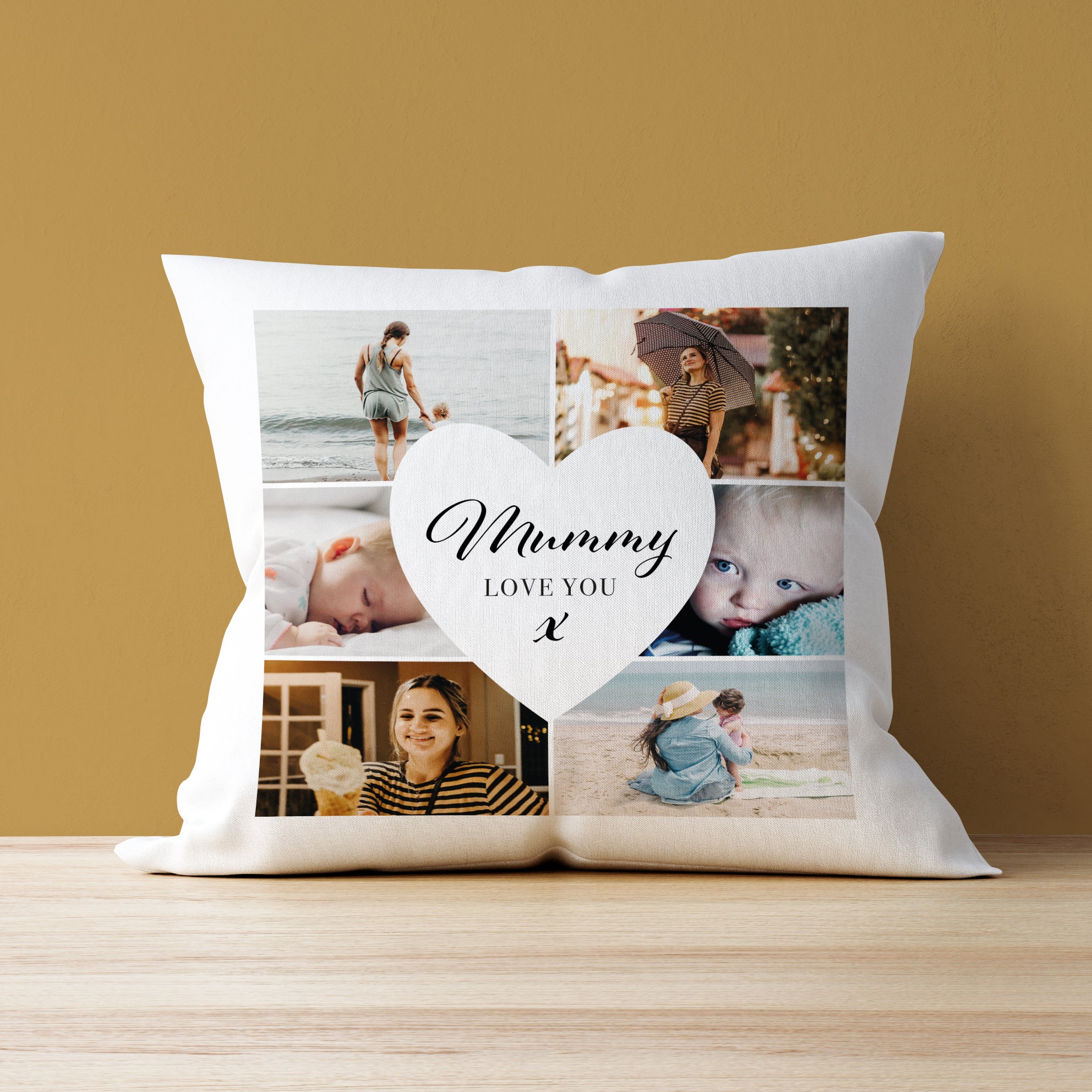 Mummy Love You - Photo upload Cushion