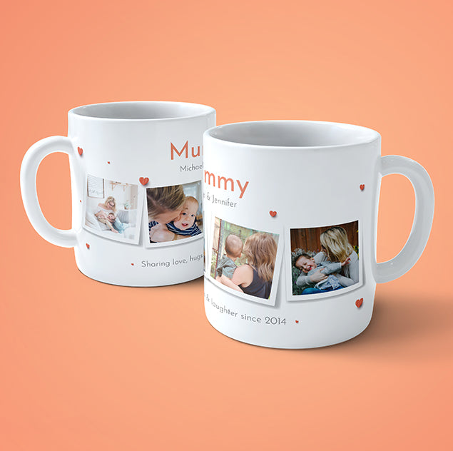 Personalised Mothers Day Mug - Polaroid