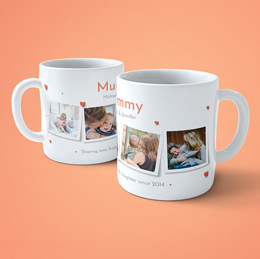 Personalised Mothers Day Mug - Polaroid