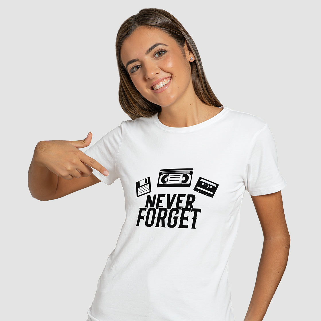 "Never Forget" Retro Items T-Shirt