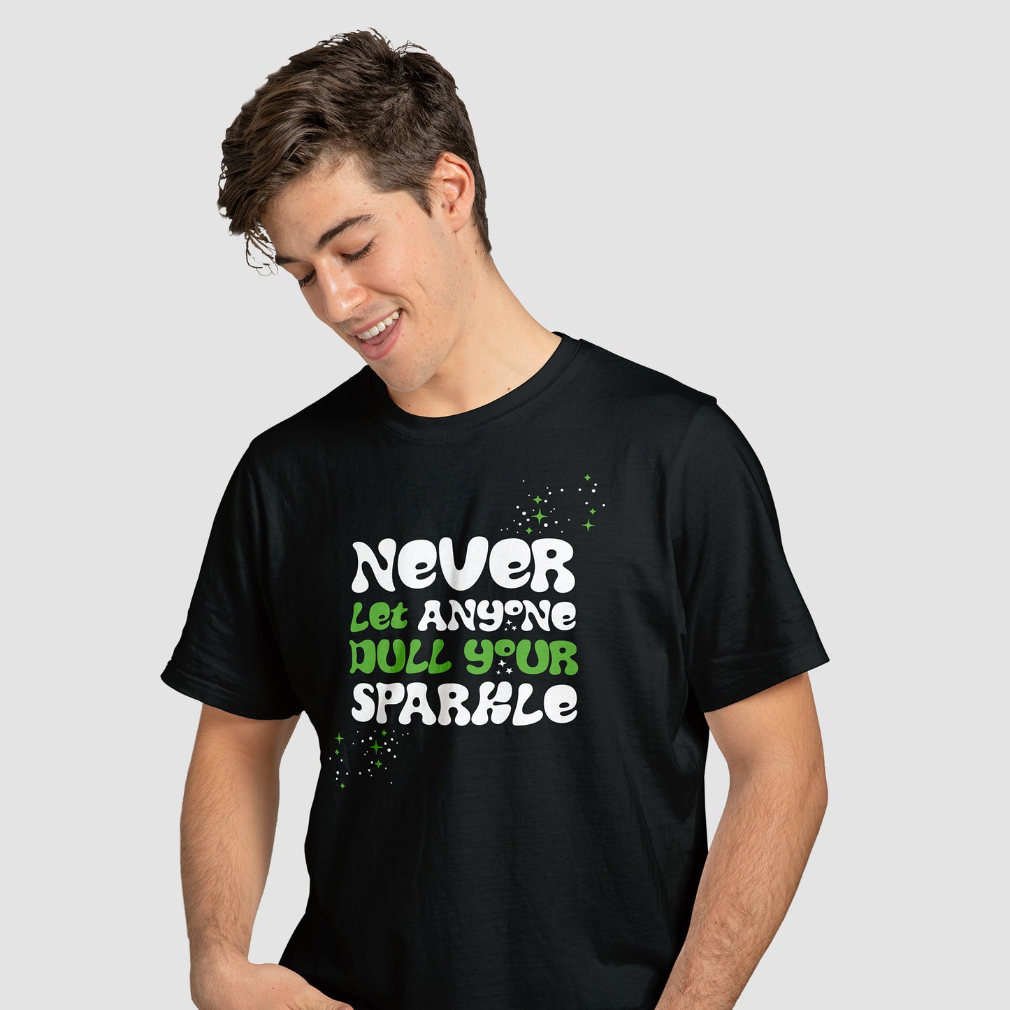 Never Let Anyone Dull Your Sparkle - T-Shirt