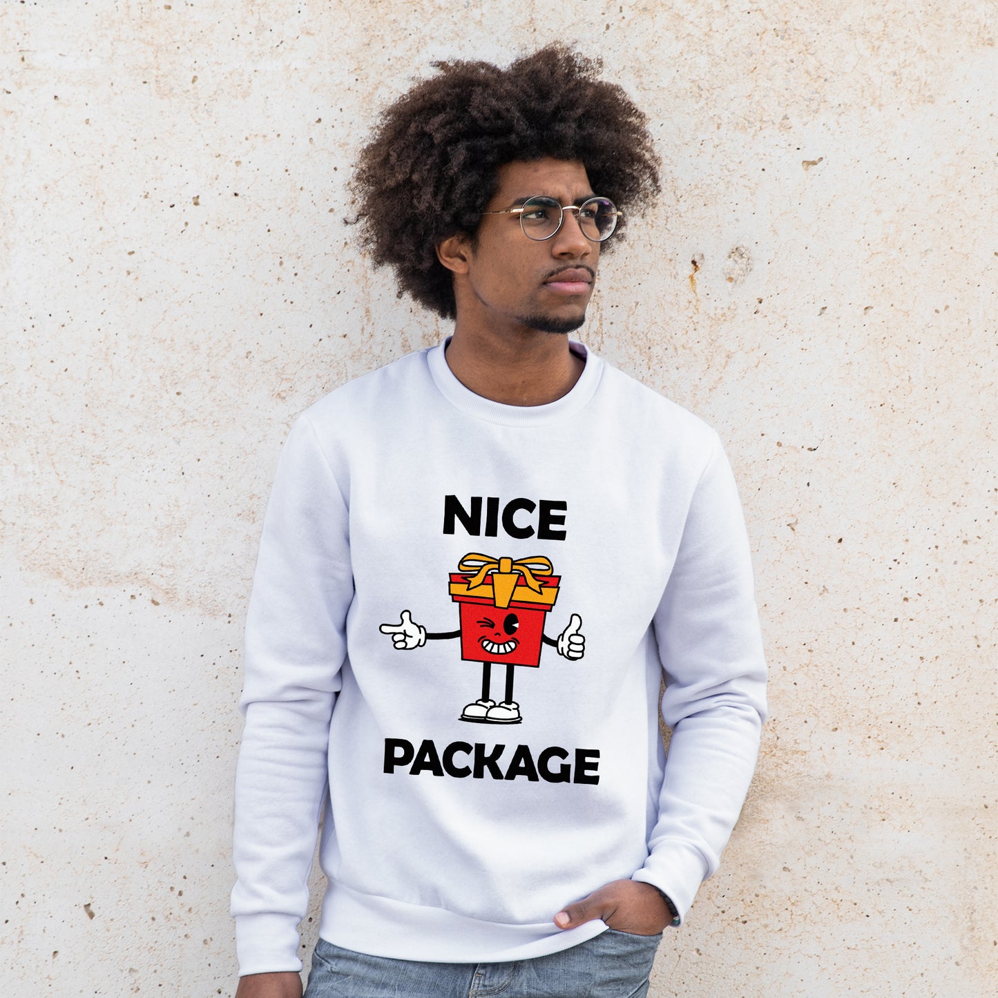 Nice Package - Sweatshirt - Custom Gifts 