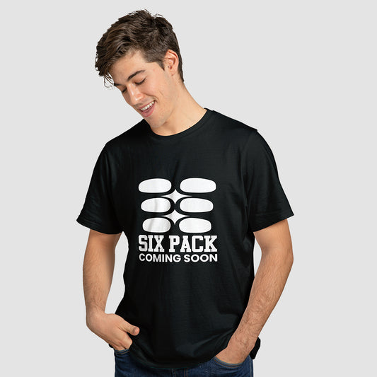 "Six Pack Coming Soon" T-Shirt