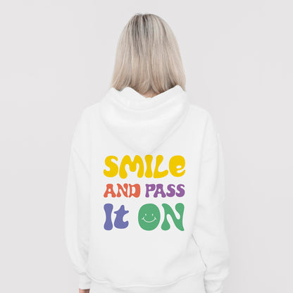 Smile & Pass It On (Colour) - Hoodie