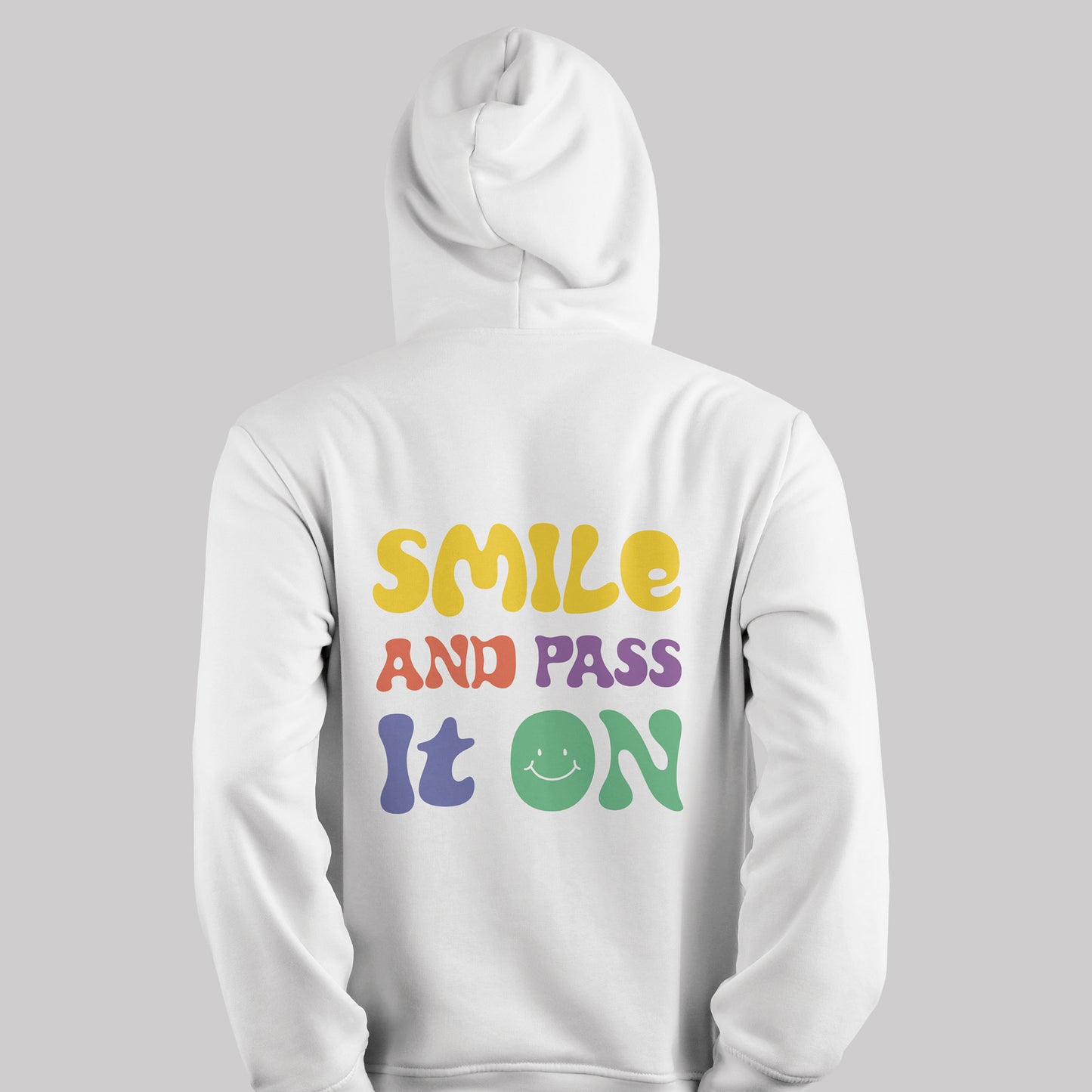 Smile & Pass It On (Colour) - Hoodie