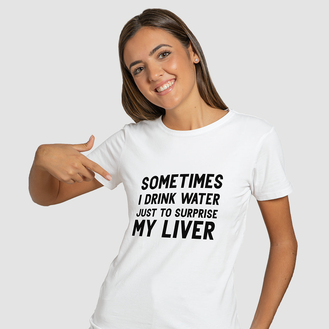 "Sometimes I Drink Water" T-Shirt