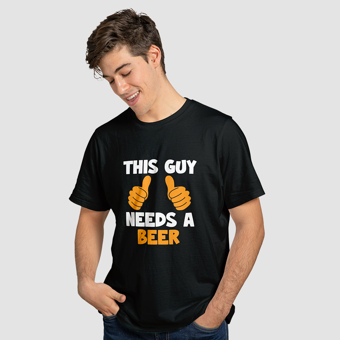 "This Guy Needs A Beer" T-Shirt