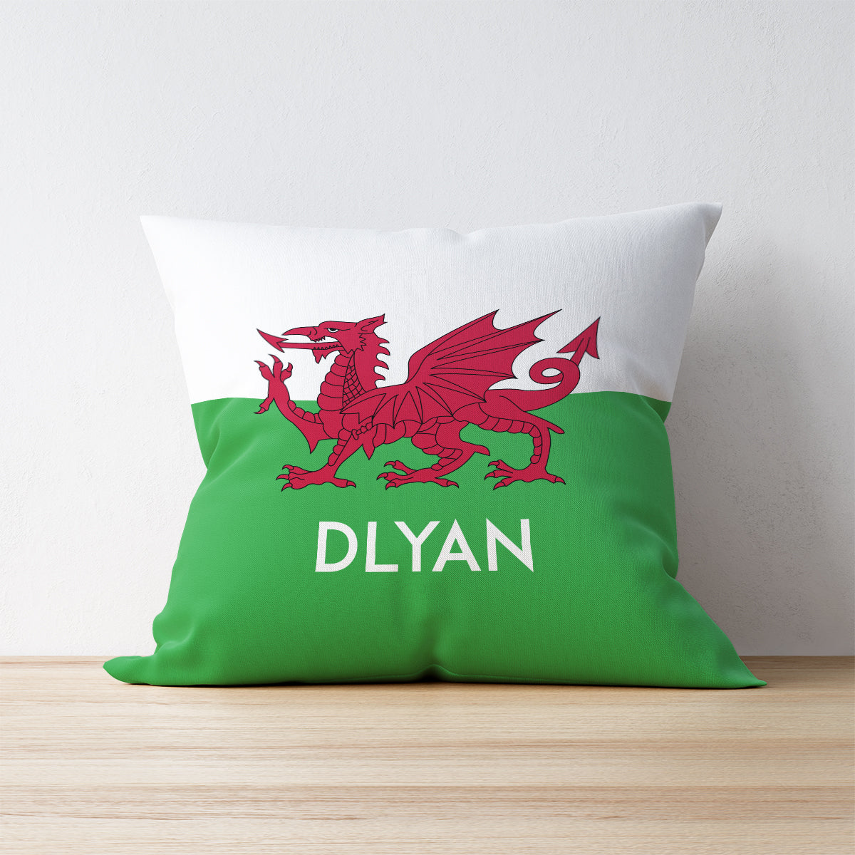 Personalised Wales Cushion