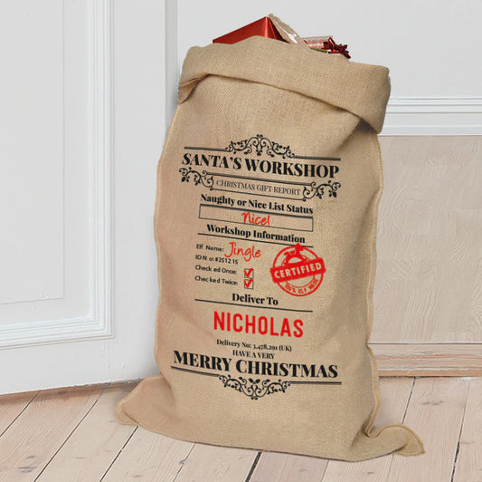 Workshop - Santa Sack