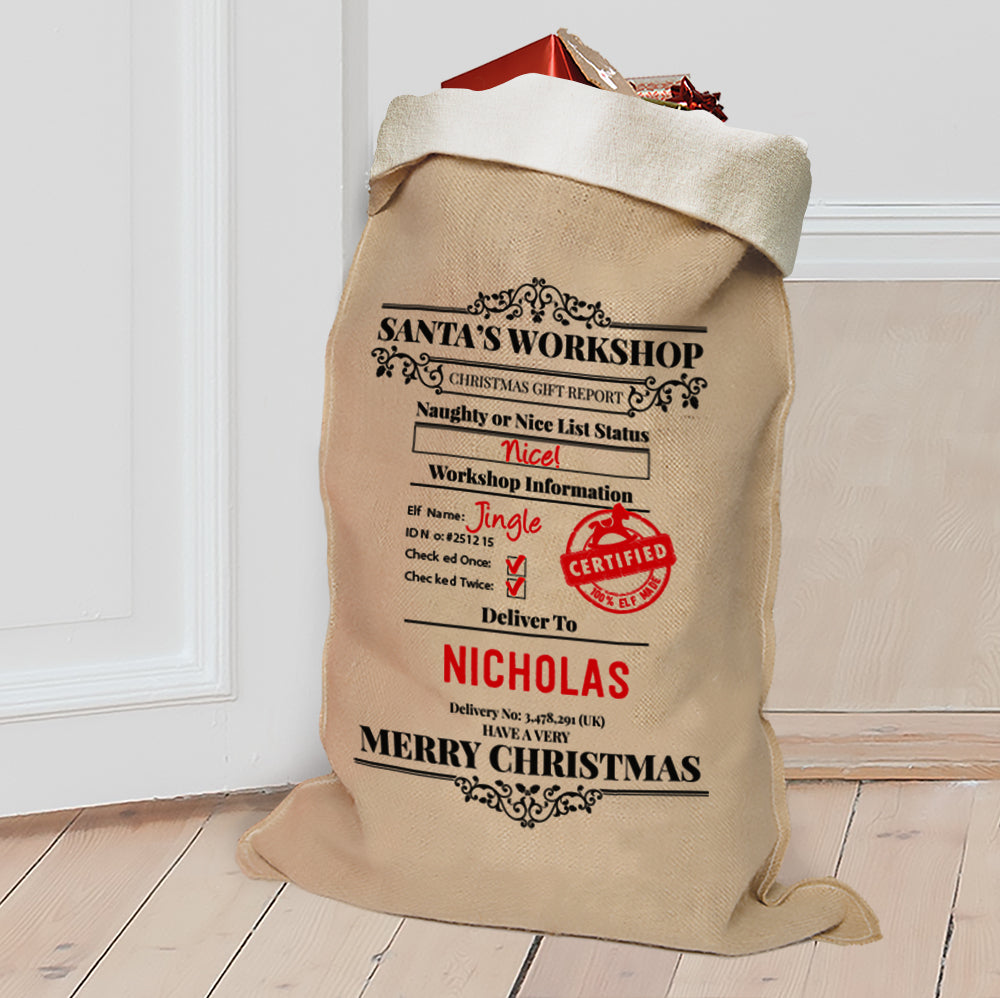 Workshop - Santa Sack