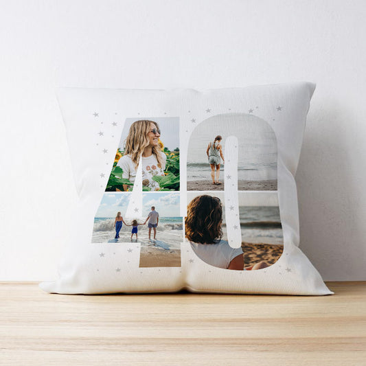 Four Photo Upload Cushion - 40