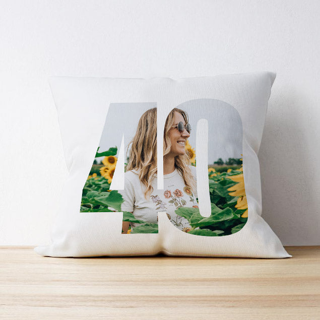 Single Photo Upload Cushion - 40