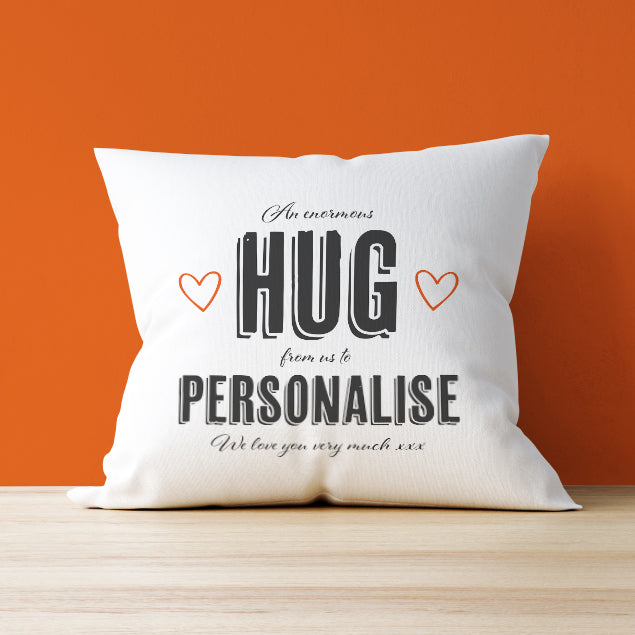 Personalised Cushion - Enormous Hug