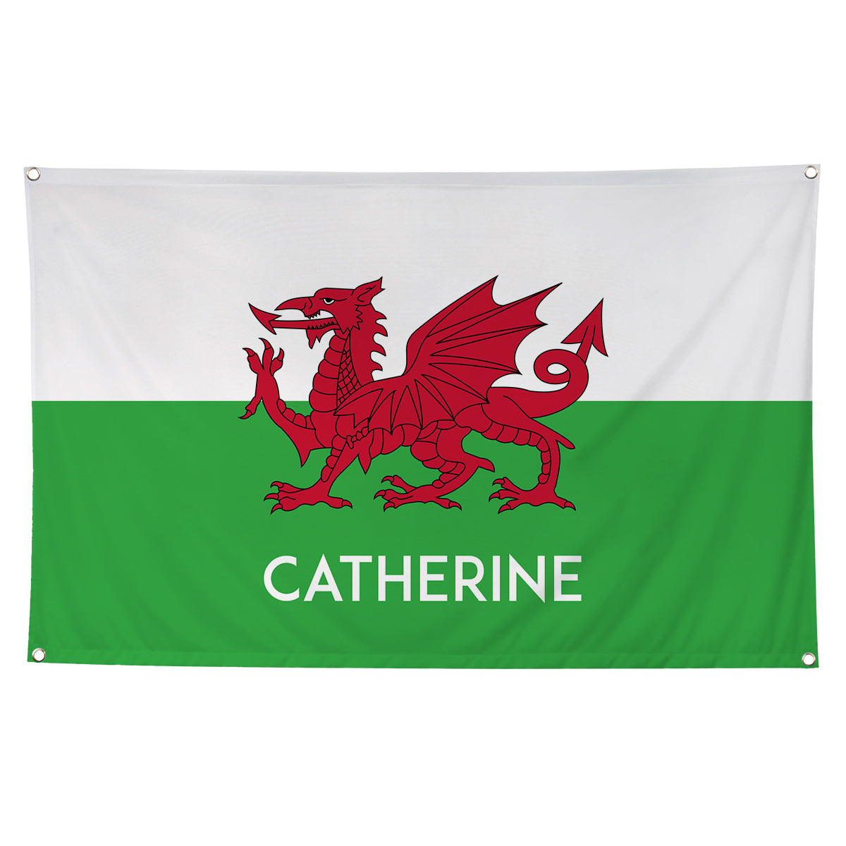 Personalised Welsh Flag