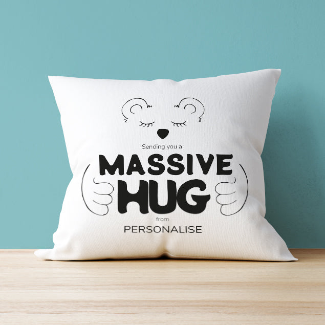 Personalised Cushion - Massive Hug