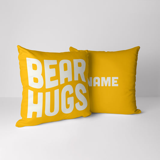 Personalised Childrens Cushion - Bear Hugs