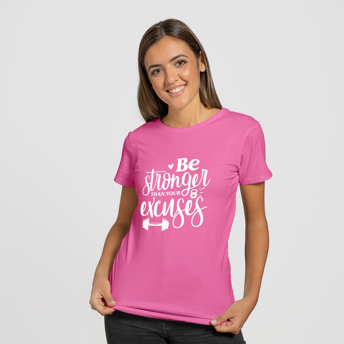 'Be Stronger than Your Excuses' T-Shirt - Custom Gifts 