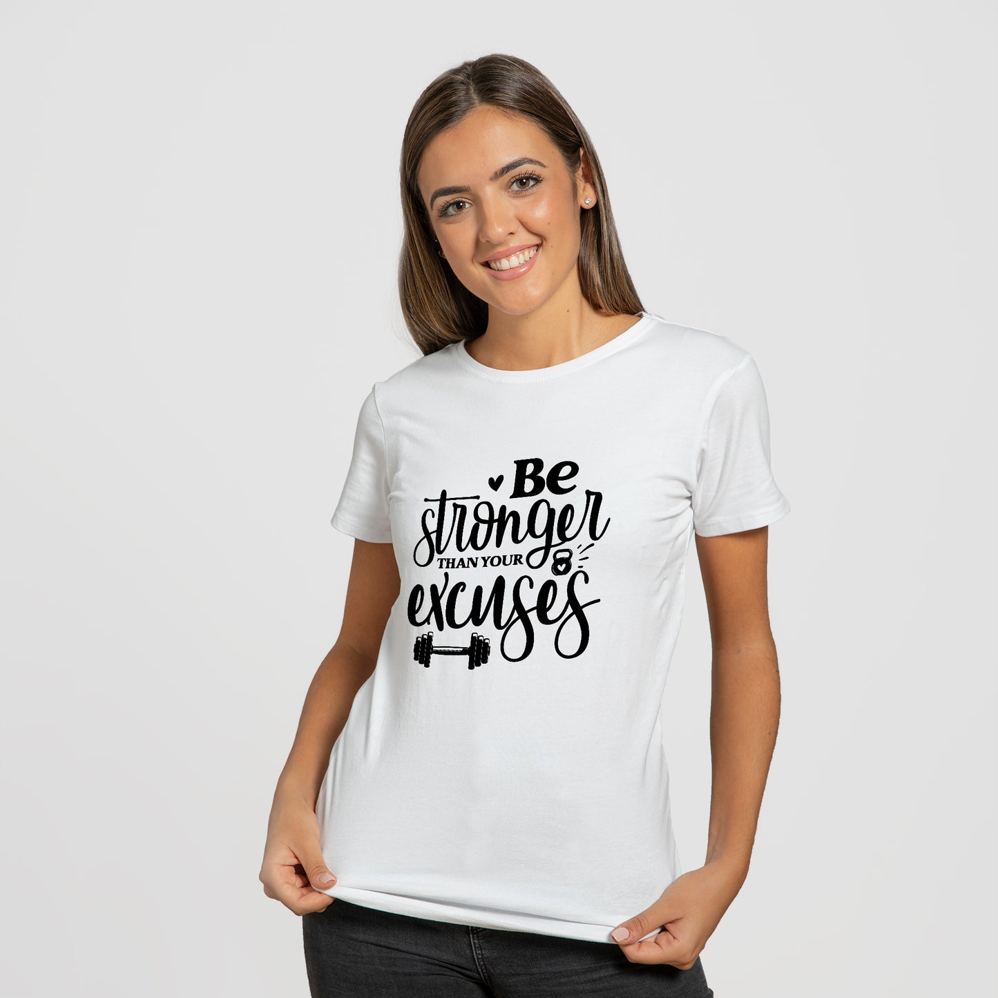 'Be Stronger than Your Excuses' T-Shirt - Custom Gifts 