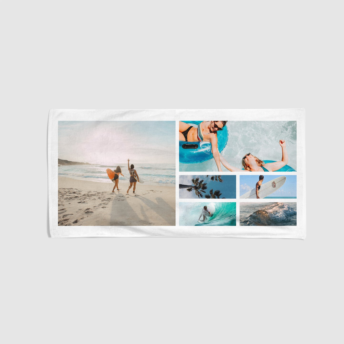 Six Photo Upload Medium Towel