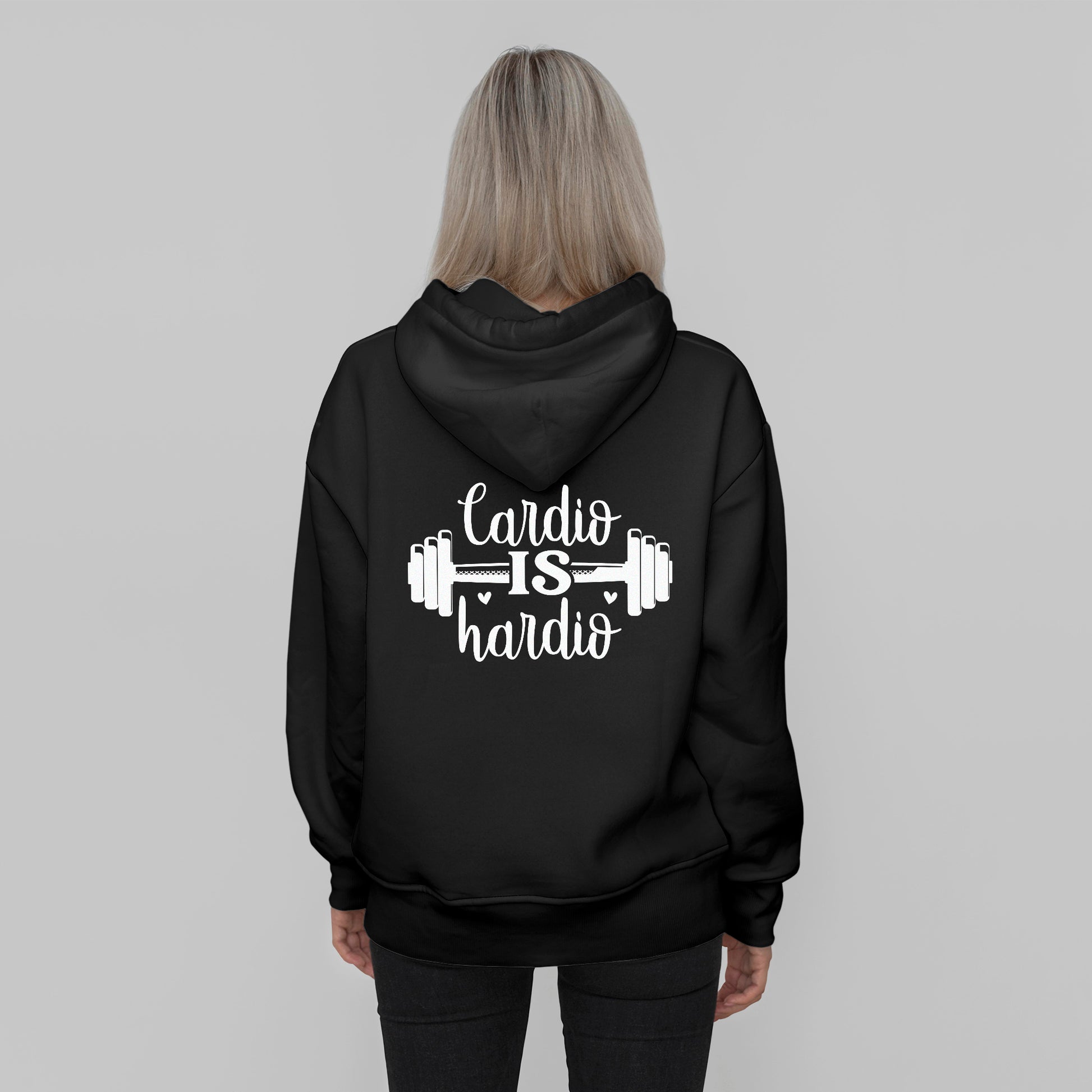 'Cardio is Hardio' Hoodie - Custom Gifts 