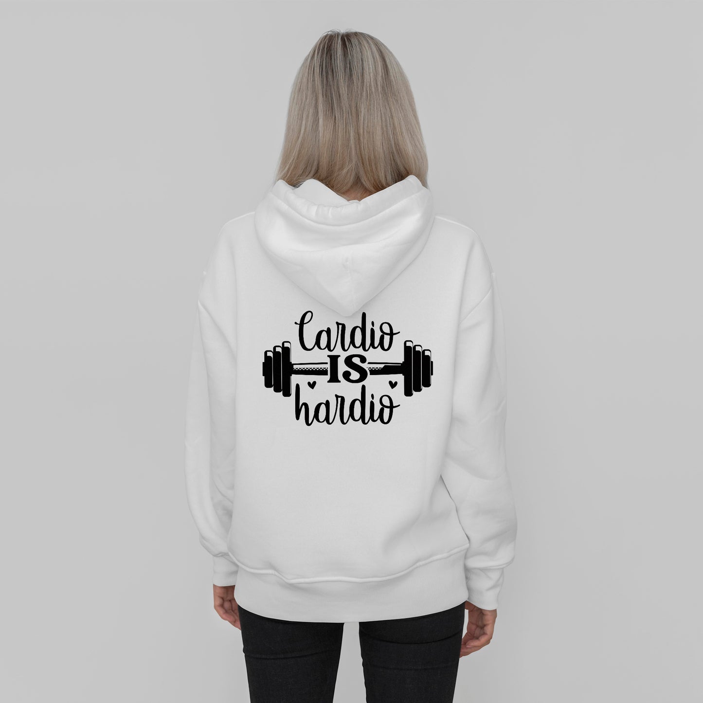 'Cardio is Hardio' Hoodie - Custom Gifts 