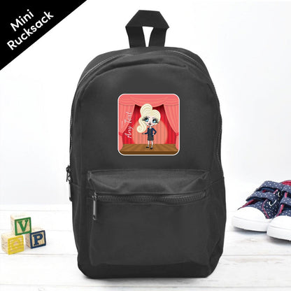 ClaireaBella Girls Personalised Ballet Mini Rucksack - Image 2