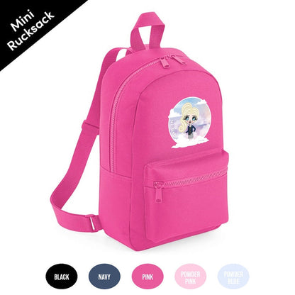 ClaireaBella Girls Personalised Clouds Mini Rucksack - Image 3