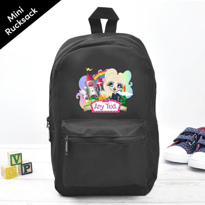 ClaireaBella Girls Personalised Princess Mini Rucksack - Image 2