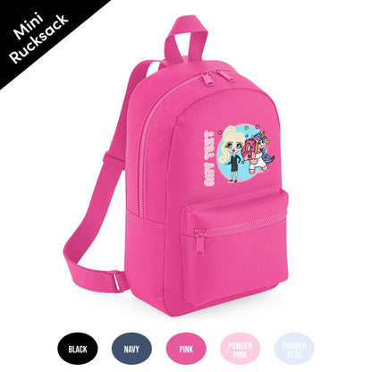 ClaireaBella Girls Personalised Unicorn Mini Rucksack - Image 3