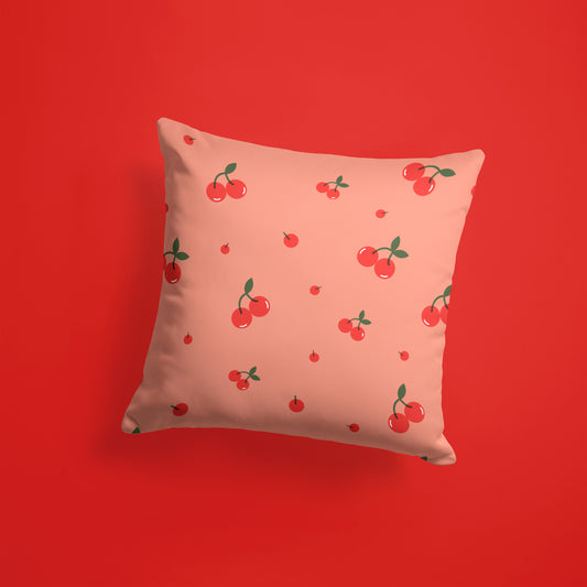 Childrens Cushion - Cherries