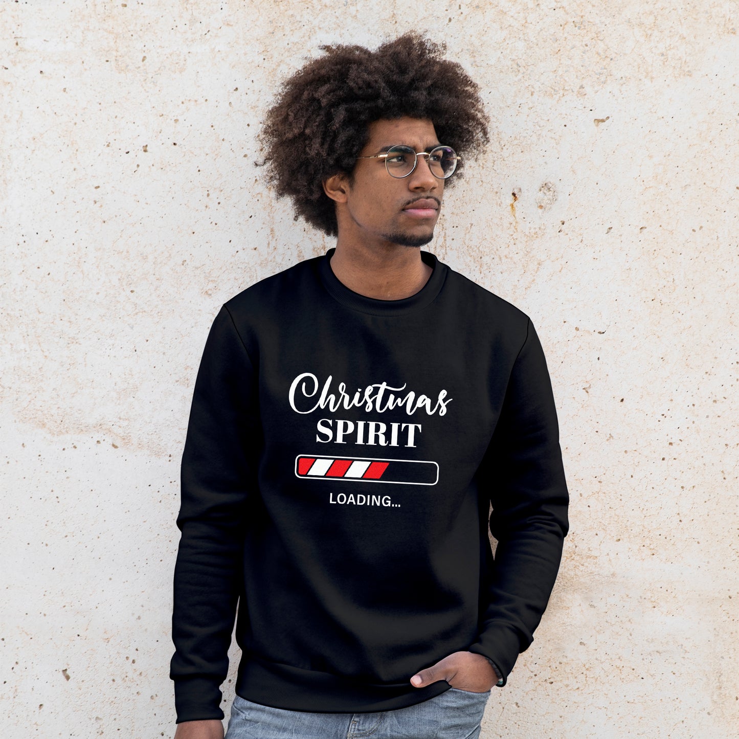 'Christmas Spirit Loading' Sweatshirt - Custom Gifts 