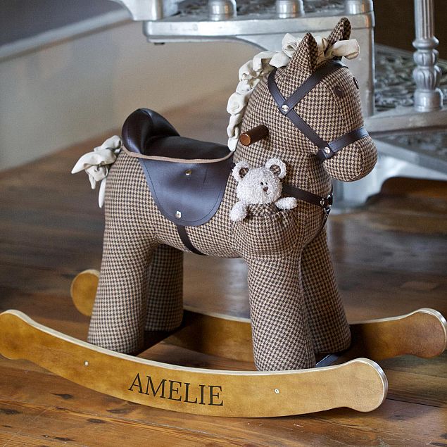 Personalised Chester & Fred Rocking Horse (12 Months+) - Little Bird Told Me