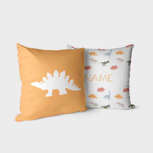 Childrens Dinosaur Cushion - Stegosaurus