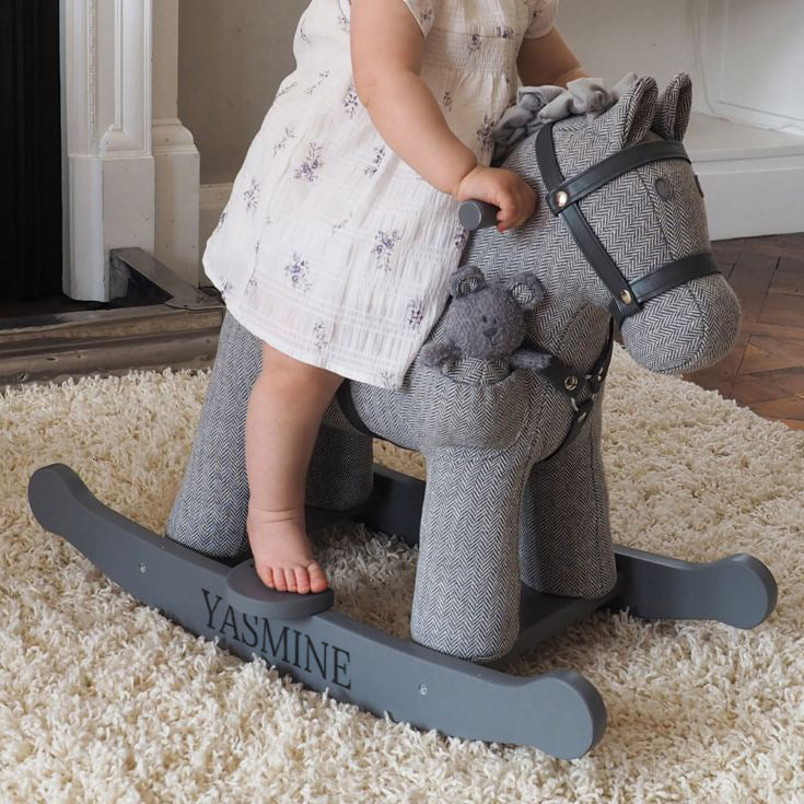 Personalised Stirling & Mac Rocking Horse (9 Months+) - Little Bird Told Me