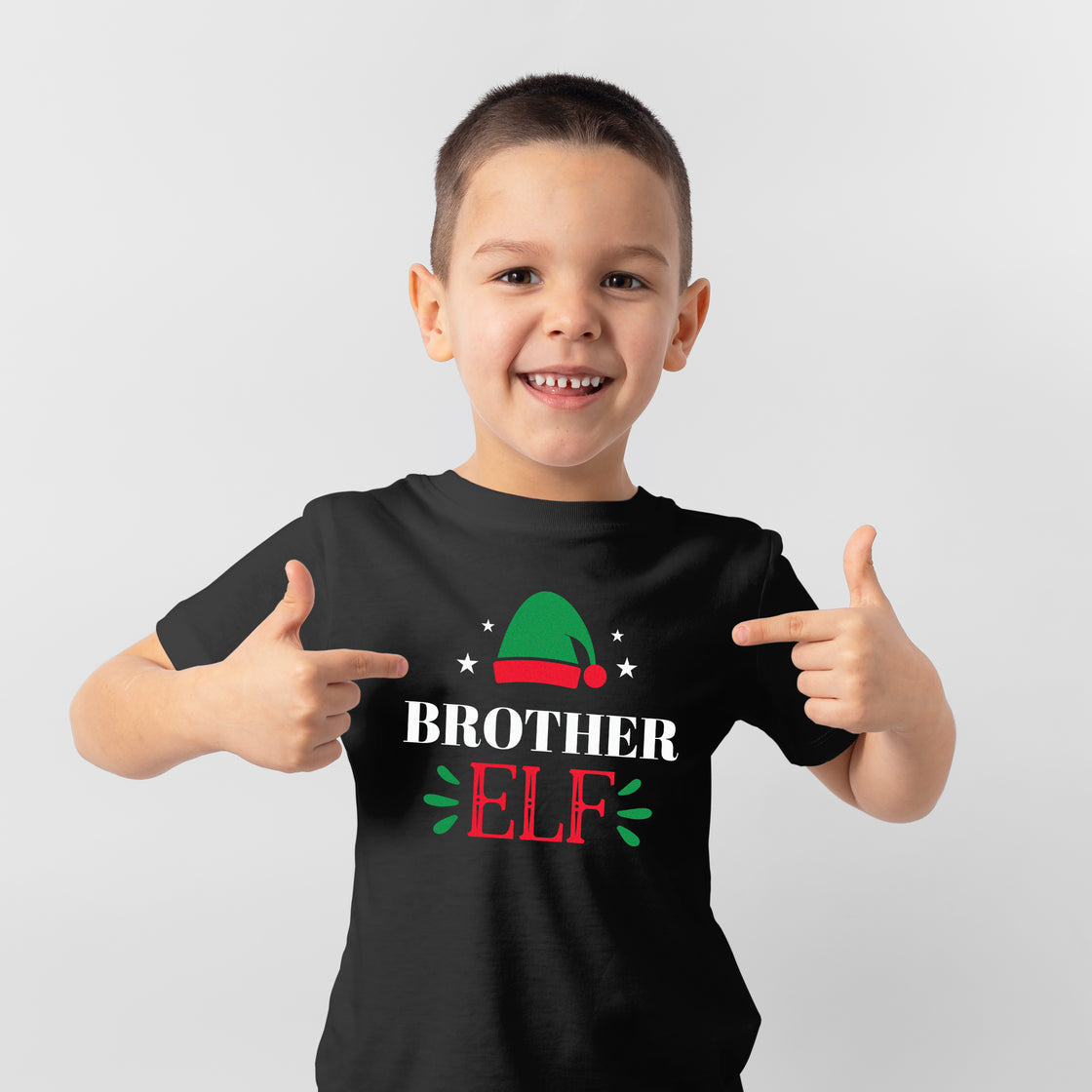 'Brother Elf' Kids T-Shirt - Custom Gifts 