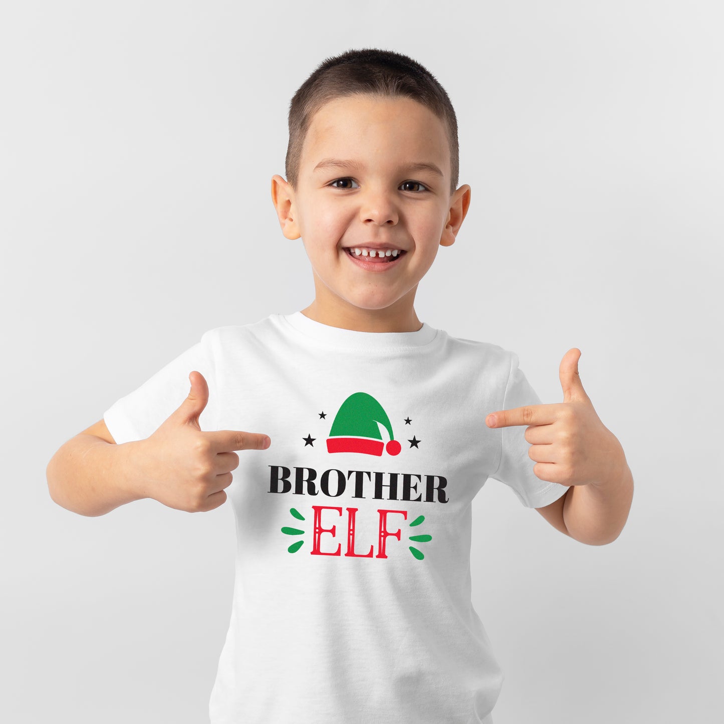 'Brother Elf' Kids T-Shirt - Custom Gifts 