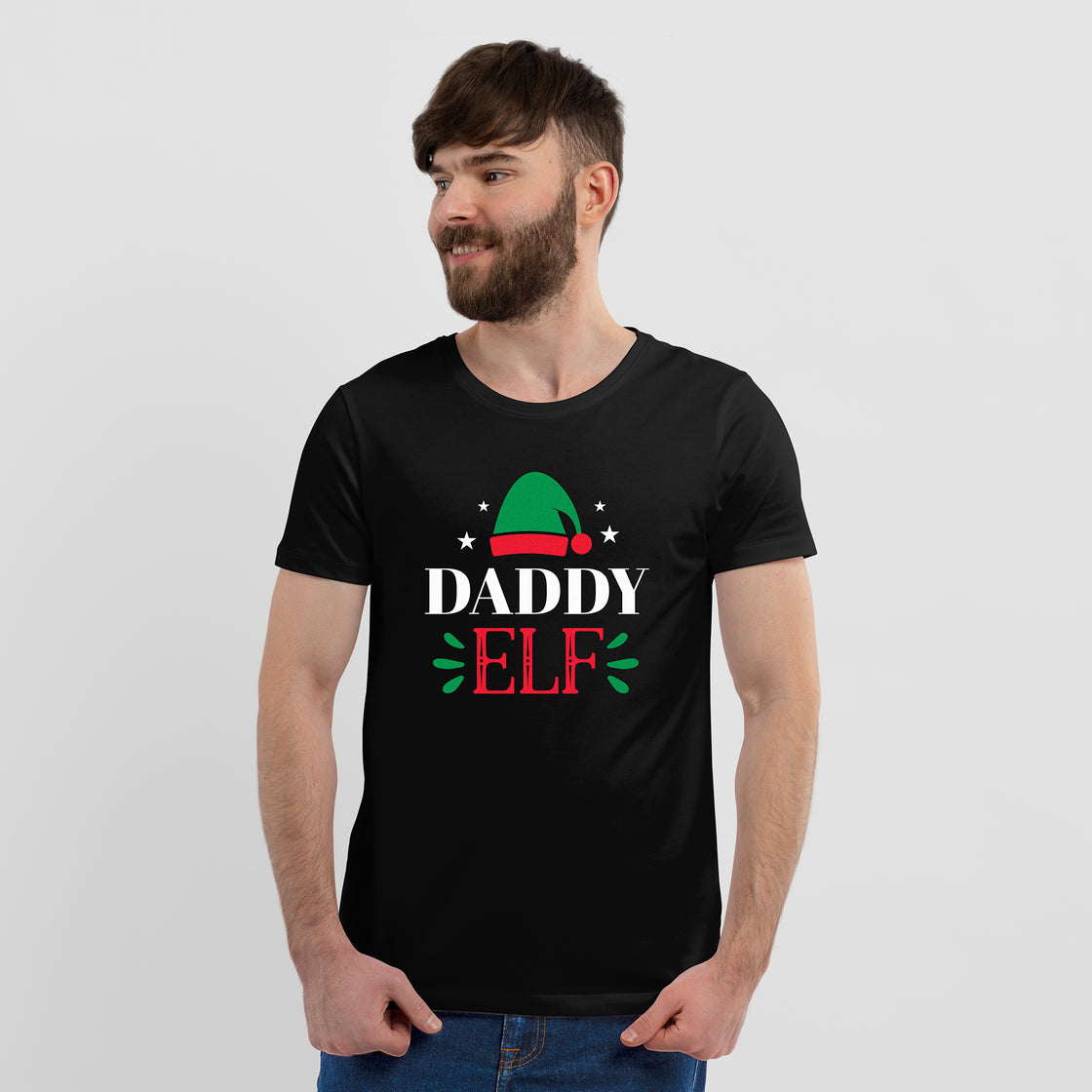 'Daddy Elf' T-Shirt - Custom Gifts 